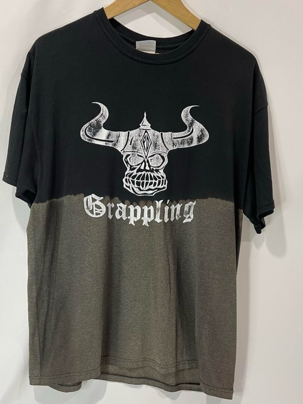 Bleached Grappling Tee Size XL